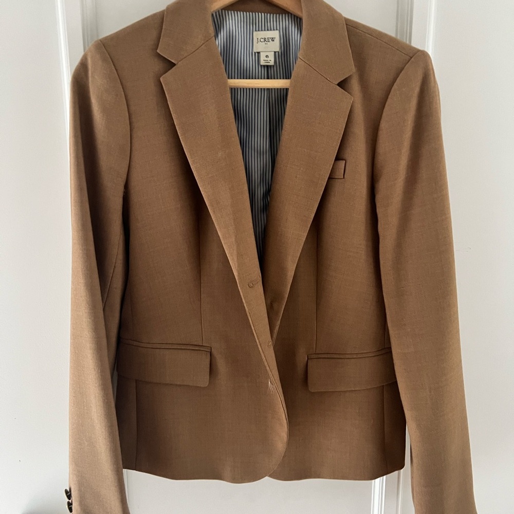 J. Crew Women's Tan Blazer